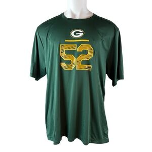 NFL Men’s 3XL Green Bay Packers Clay Matthews #52 T-shirt (384)